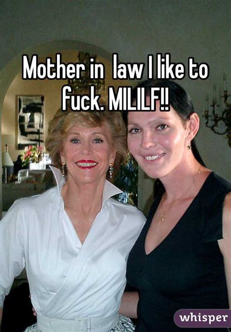 Just imagine. . Screwing mother in law